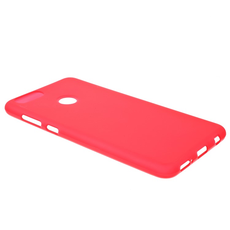 Dual-sided Matte TPU Phone Cover for Huawei Honor 7X - Red-2