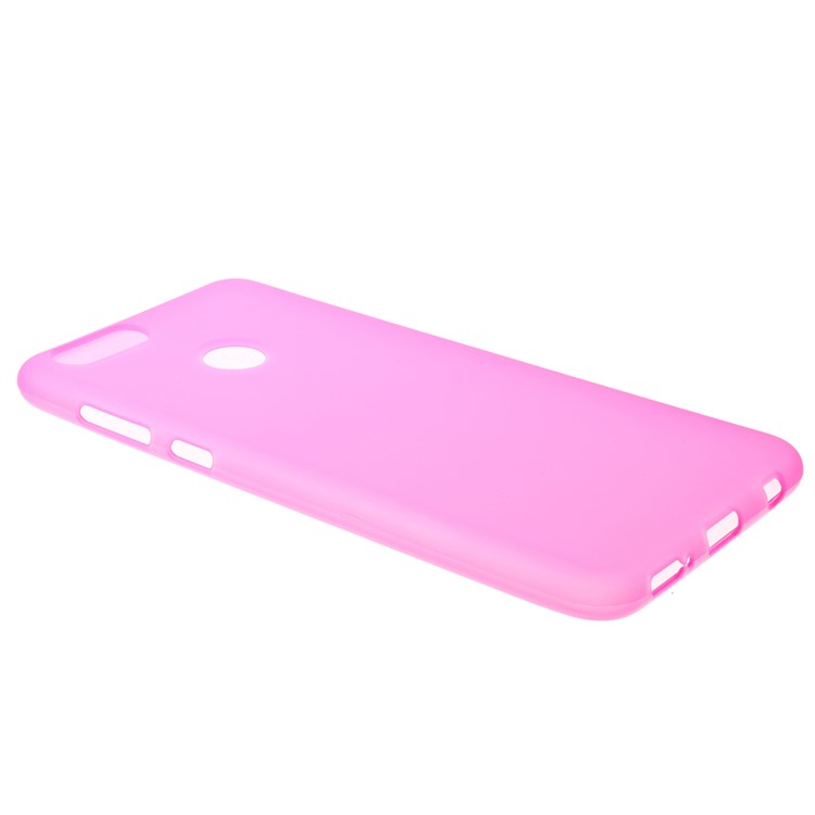 Dual-sided Matte TPU Jelly Case for Huawei Honor 7X - Rose-3