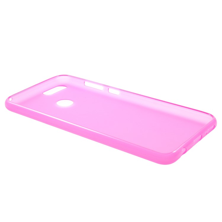 Dual-sided Matte TPU Jelly Case for Huawei Honor 7X - Rose-4