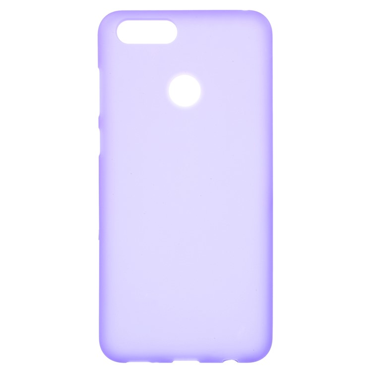 Dual-sided Matte TPU Mobile Phone Shell for Huawei Honor 7X - Purple-1