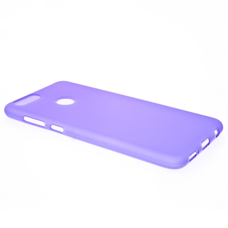 Dual-sided Matte TPU Mobile Phone Shell for Huawei Honor 7X - Purple-3