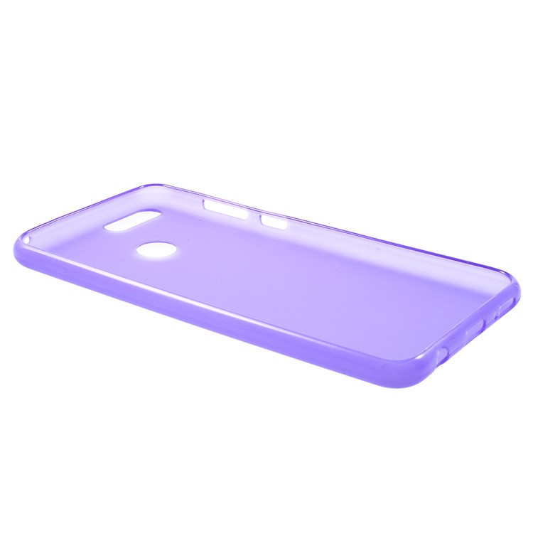 Dual-sided Matte TPU Mobile Phone Shell for Huawei Honor 7X - Purple-4