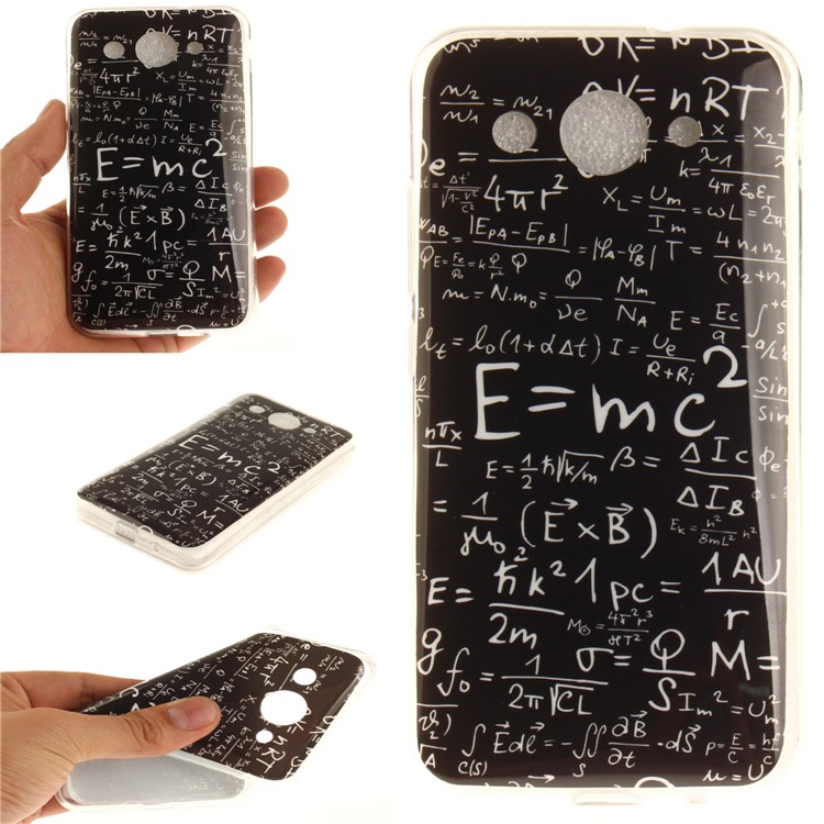 For Huawei Y3 (2017) IMD Soft TPU Patterned Cell Phone Case - Formula-1