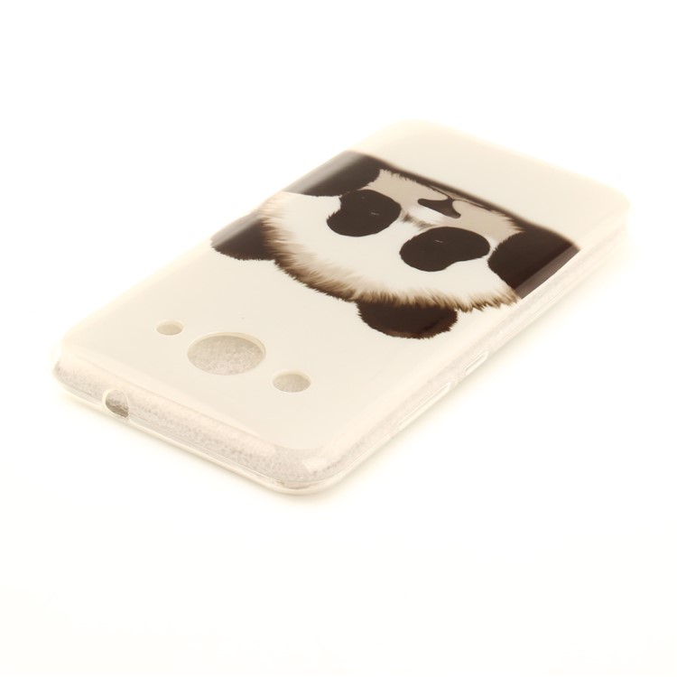 Soft TPU IMD Patterned Lightweight Phone Casing for Huawei Y3 (2017) - Panda-4