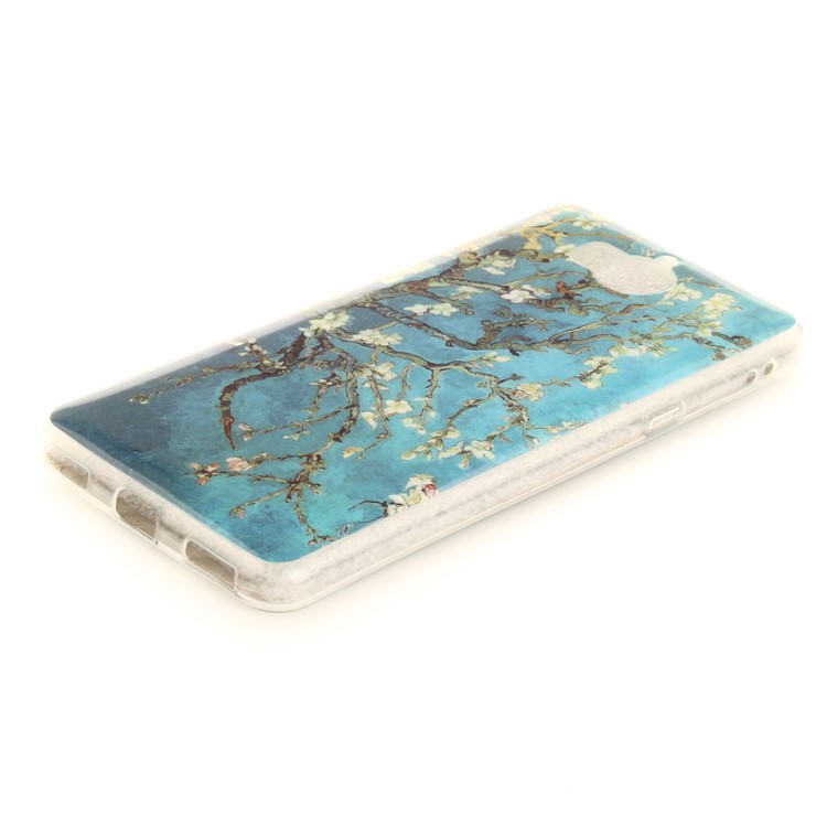 Patterned IMD TPU Gel Cellphone Protection Cover for Huawei Y5 (2017) / Y6 (2017) - Almond Tree in Blossom-3