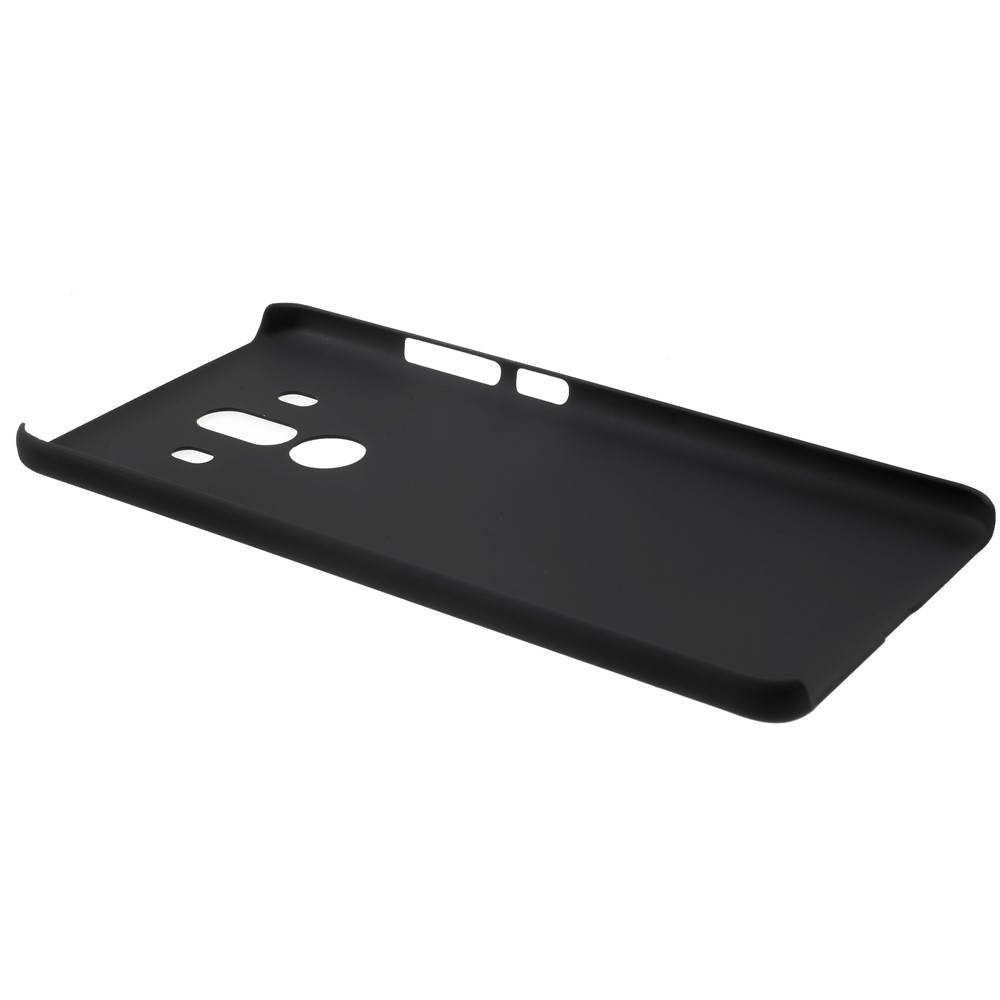 Estuche de PC Dura de Goma Para Huawei Mate 10 Pro - Negro-4