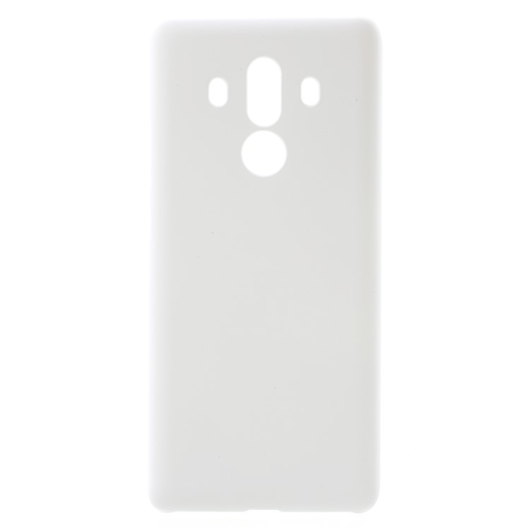 Rubberized Hard Shell Case for Huawei Mate 10 Pro - White-1