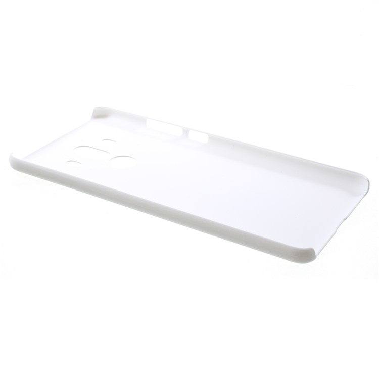 Rubberized Hard Shell Case for Huawei Mate 10 Pro - White-3