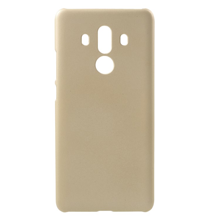 Rubberized Hard Cell Phone Case for Huawei Mate 10 Pro - Gold-1