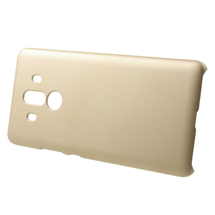 Rubberized Hard Cell Phone Case for Huawei Mate 10 Pro - Gold-2