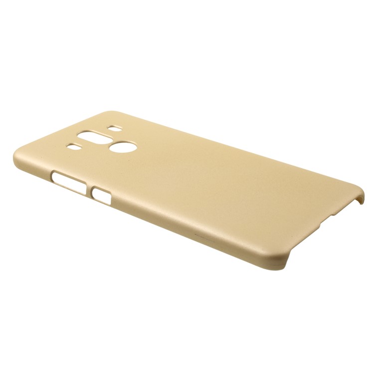 Rubberized Hard Cell Phone Case for Huawei Mate 10 Pro - Gold-3