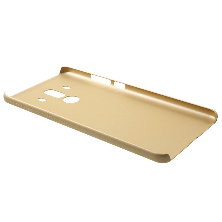 Rubberized Hard Cell Phone Case for Huawei Mate 10 Pro - Gold-4