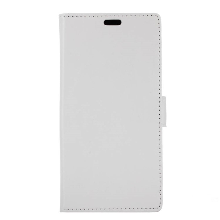 Crazy Horse Wallet Leather Stand Cover for Huawei Mate 10 Pro - White-1