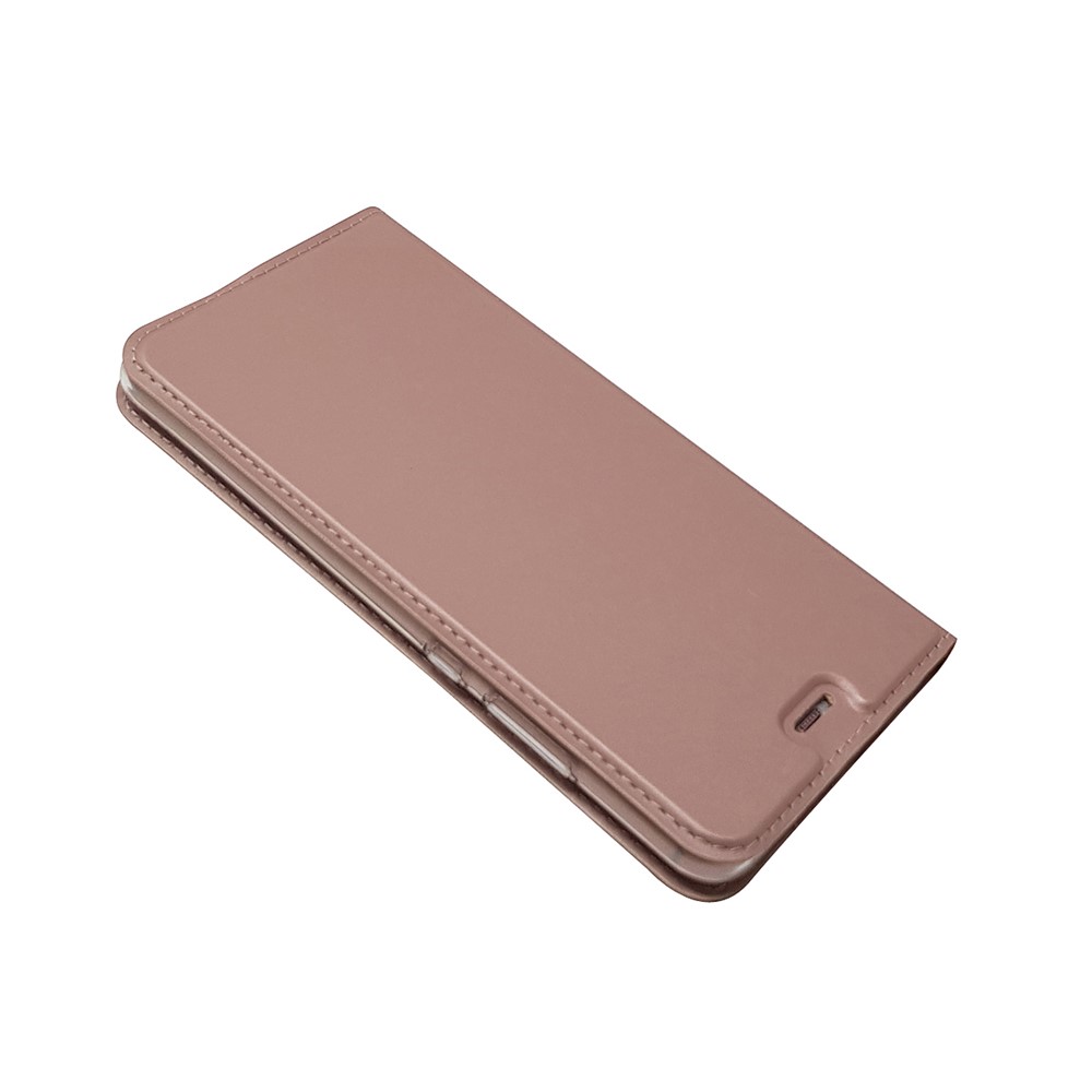 Magnetic Stand Leather Phone Case with Card Slot for Huawei P10 - Rose Gold-3