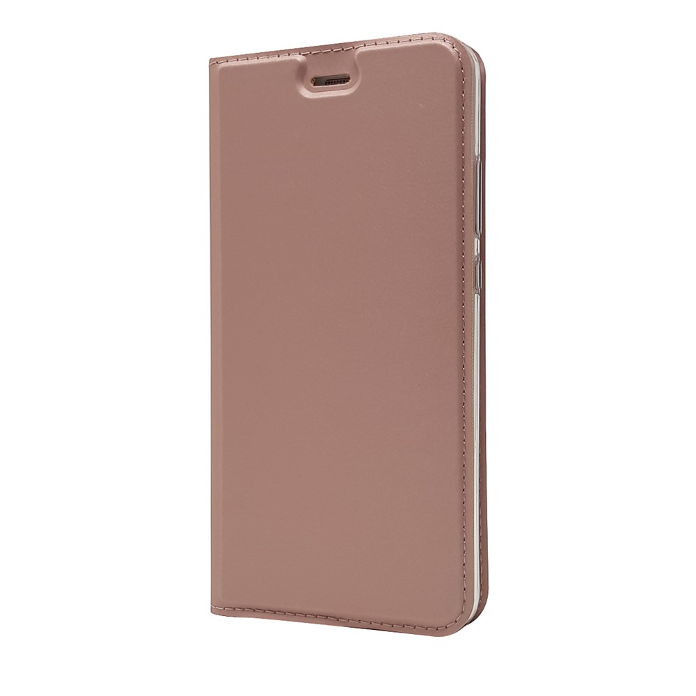 Magnetic Stand Leather Phone Case with Card Slot for Huawei P10 - Rose Gold-8