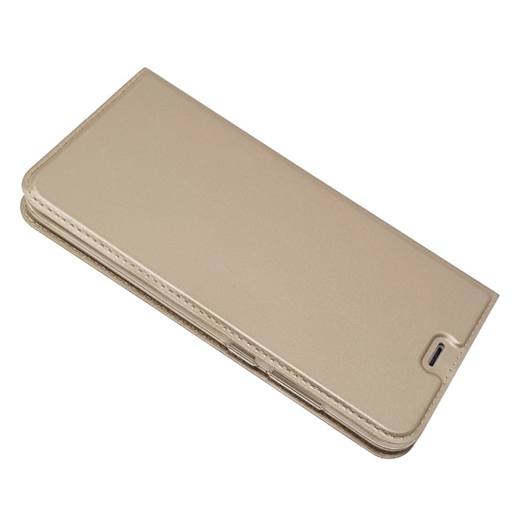 Magnetic Leather Card Holder Phone Case with Stand for Huawei Honor 8 Pro / Honor V9 - Gold-4