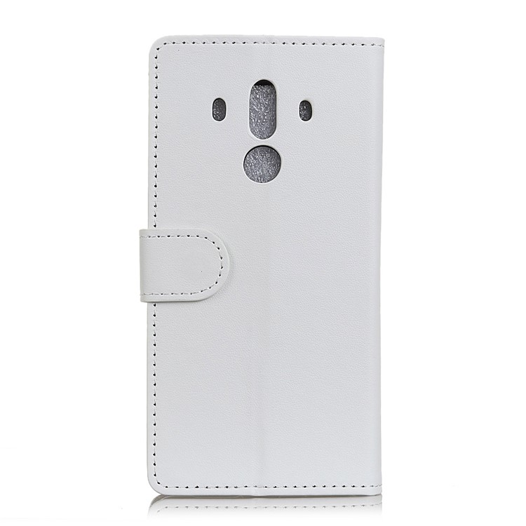 Wallet Leather Stand Cover for Huawei Mate 10 Pro - White-3
