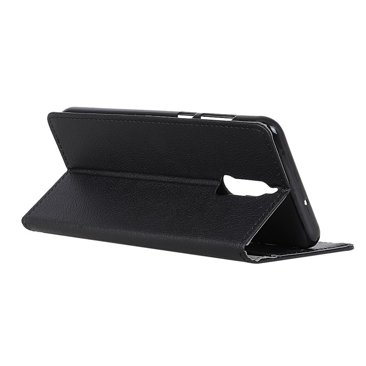 Wallet Leather Stand Case for Huawei Mate 10 Lite / nova 2i / Maimang 6 / Honor 9i - Black-3