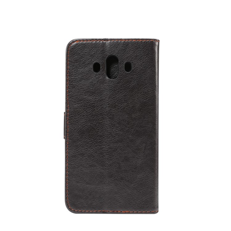 Crazy Horse Leather Phone Shell for Huawei Mate 10 - Black-3
