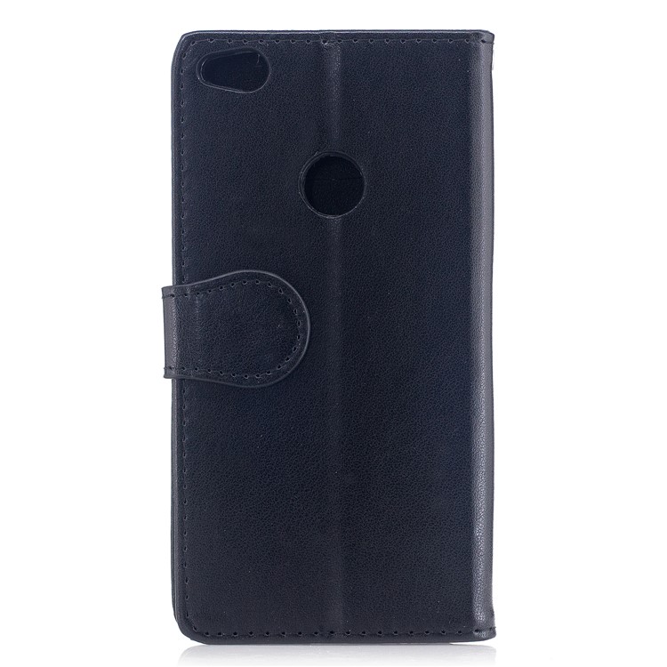 Unicorn Pattern Print Magnetic Leather Wallet Stand Cell Phone Shell for Huawei P8 Lite (2017) / Honor 8 Lite - Black-2