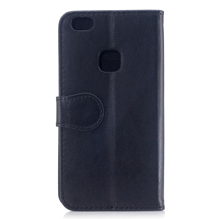 Unicorn Pattern Print Magnetic Leather Wallet Stand Cell Phone Shell for Huawei P10 Lite - Black-2