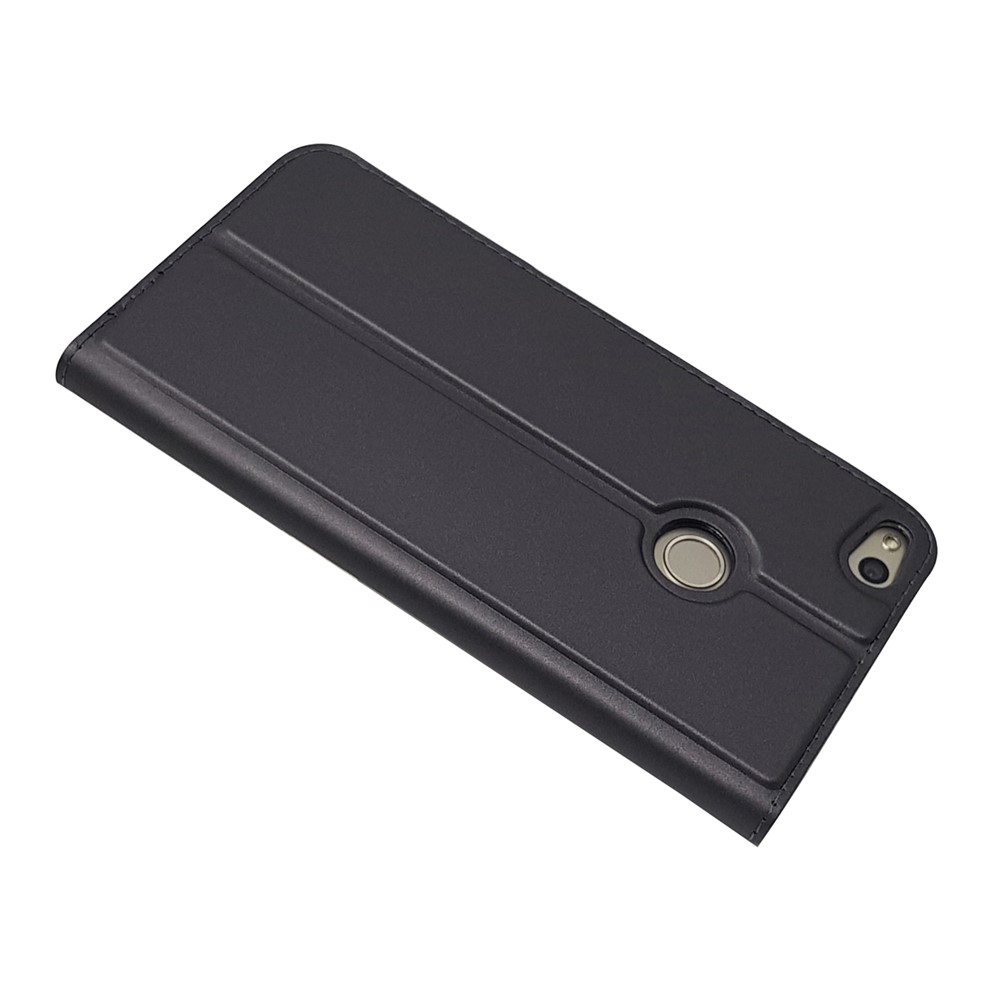 Porte-cartes Magnétique Coque En Cuir Pour Huawei P8 Lite (2017) / Honor 8 Lite - Noir