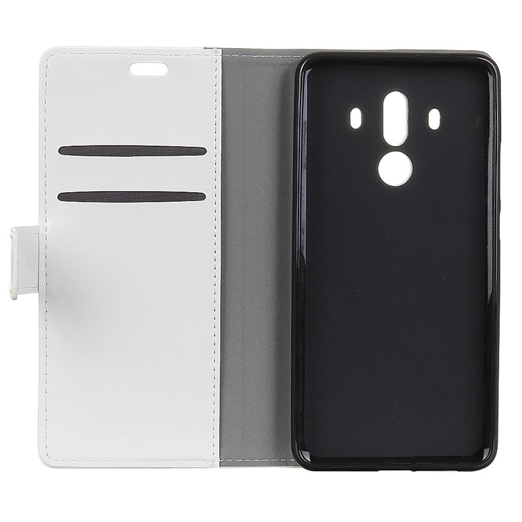 Patterned Wallet Leather Stand Phone Protection Case for Huawei Mate 10 Pro - Abstract Owl and Lion-4