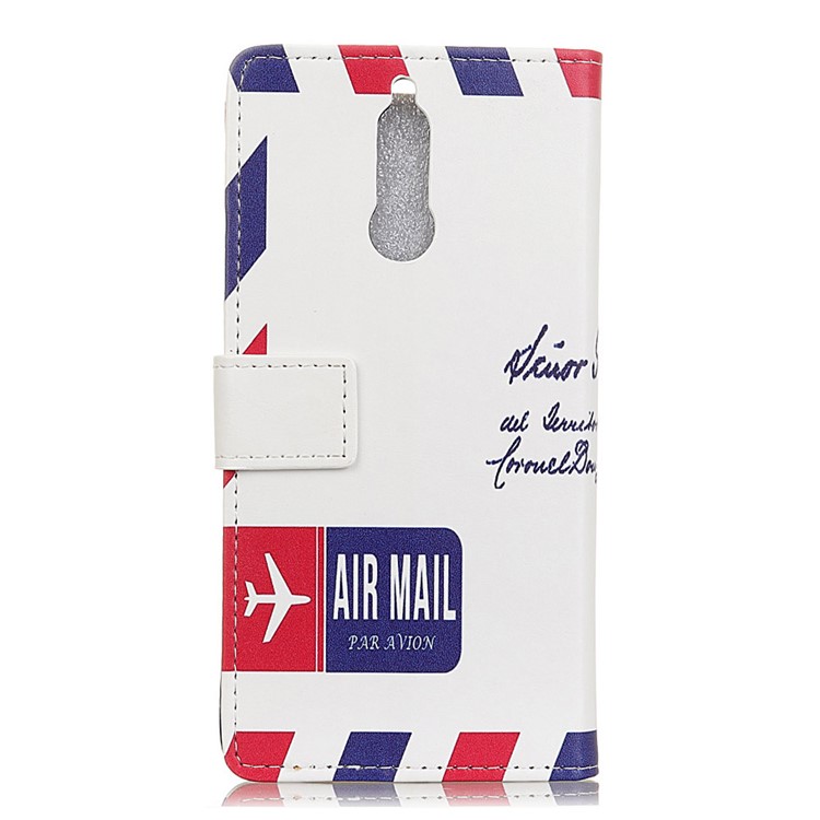 Pattern Printing Leather Stand Wallet Phone Case with Magnet for Huawei Mate 10 Lite / nova 2i / Maimang 6 / Honor 9i (India) - Stamp Notebook-2