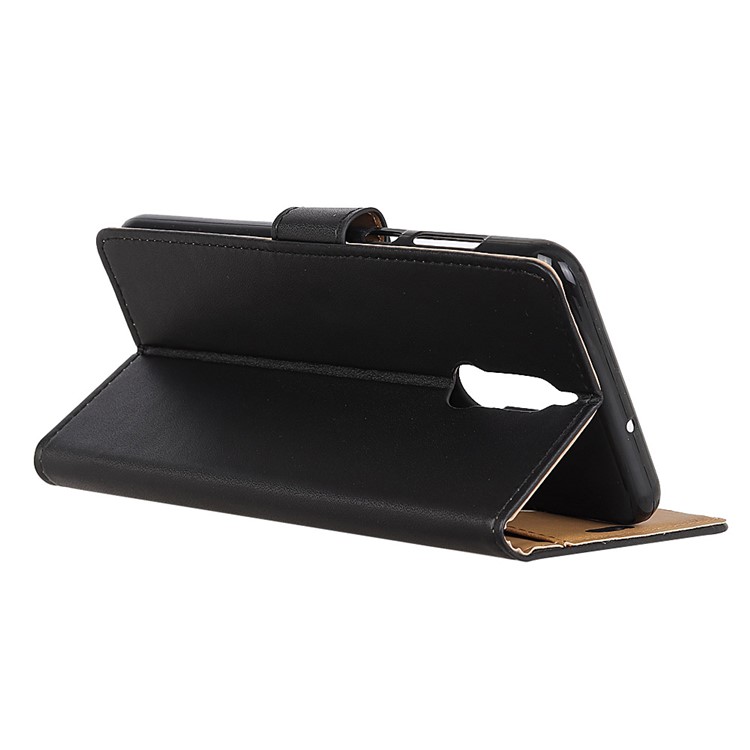 Flip Leather Wallet Stand Case for Huawei Mate 10 Lite/nova 2i/Maimang 6 - Black-4