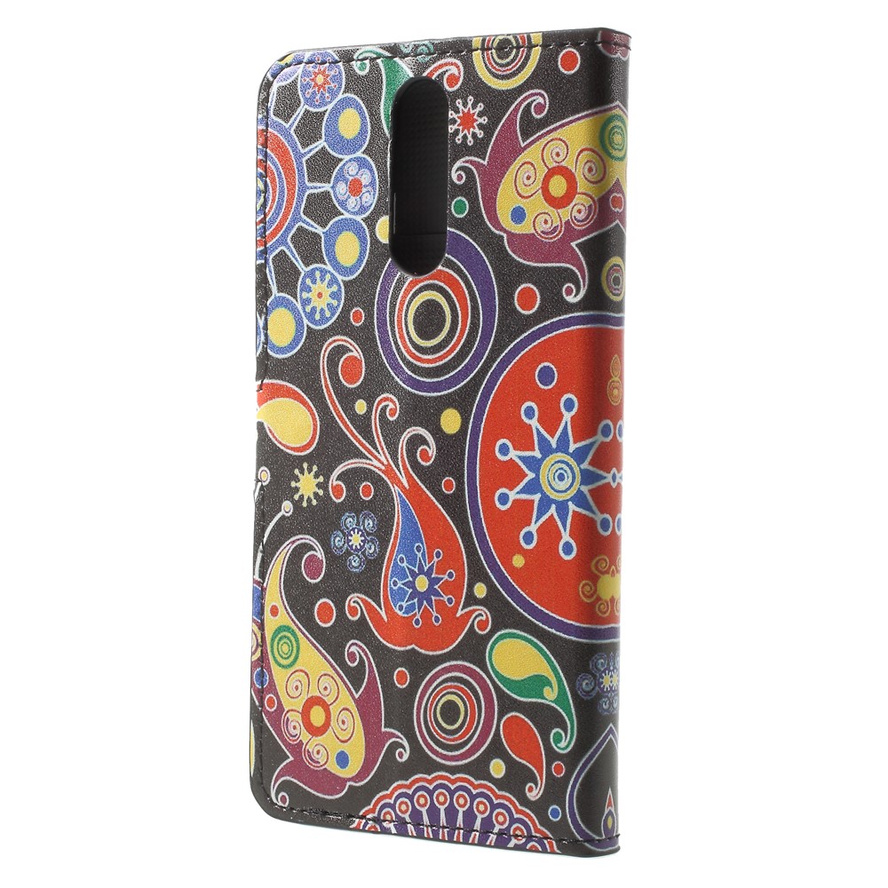 Pour Huawei Mate 10 Lite / Nova 2i / Maimang 6 Portefeuille pu Leather Stand Téléphone Téléphone - Schéma Ancien-2