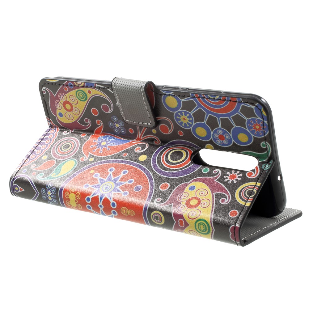 For Huawei Mate 10 Lite / nova 2i / Maimang 6 Wallet PU Leather Stand Phone Case - Ancient Pattern-4