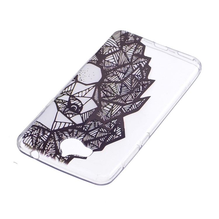 Pattern Printing Soft TPU Gel Case for Huawei Y6 (2017) / Y5 (2017) - Cartoon Lion-3