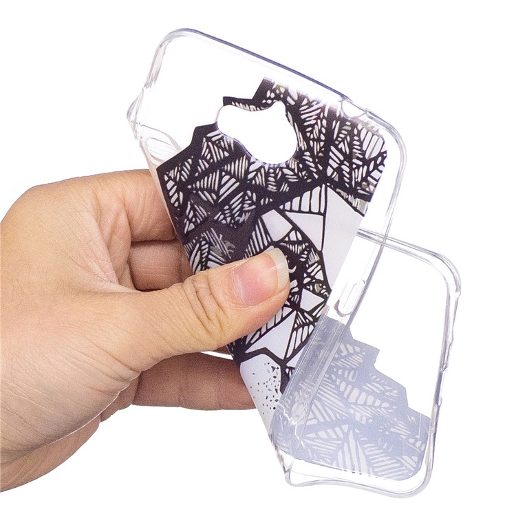 Pattern Printing Soft TPU Gel Case for Huawei Y6 (2017) / Y5 (2017) - Cartoon Lion-4