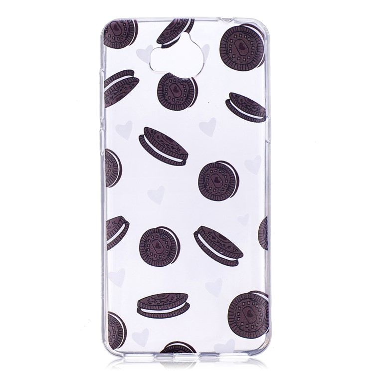 Printing Pattern Soft TPU Jelly Case for Huawei Y6 (2017) / Y5 (2017) - Oreo-1