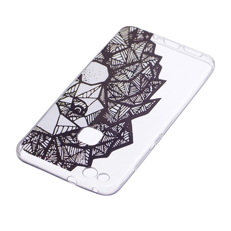 Pattern Printing Flexible TPU Phone Protective Case for Huawei P10 Lite - Animal Pattern-3