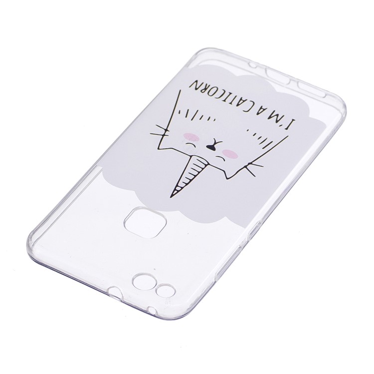 For Huawei P10 Lite Patterned Flexible TPU Mobile Casing - Cartoon Pattern-3
