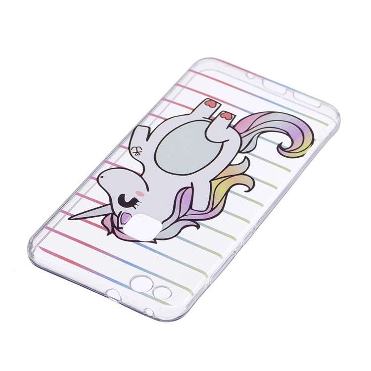 Pattern Printing TPU Protective Case for Huawei P10 Lite - Unicorn Pattern-3