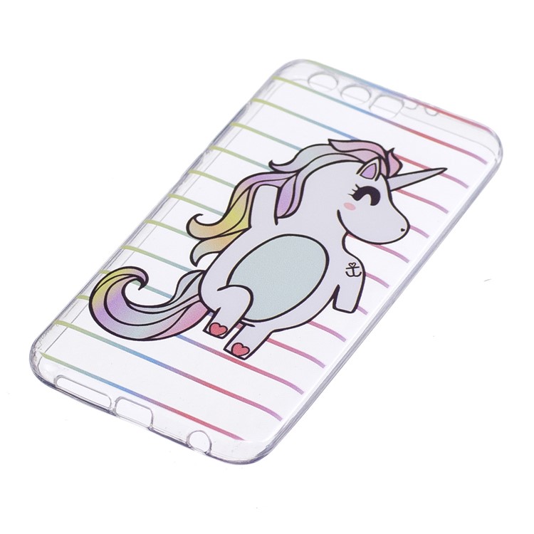 Pattern Printing TPU Protective Case for Huawei Honor 9 - Unicorn Pattern-2