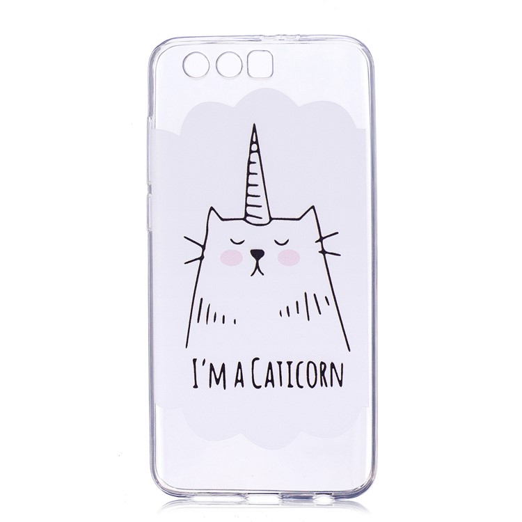 Für Huawei Ehre 9 Gemusterten Flexiblen TPU Mobile Casing Zubehör - Cartoon-Muster-1