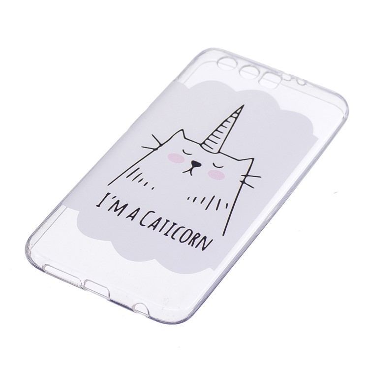 Für Huawei Ehre 9 Gemusterten Flexiblen TPU Mobile Casing Zubehör - Cartoon-Muster-2