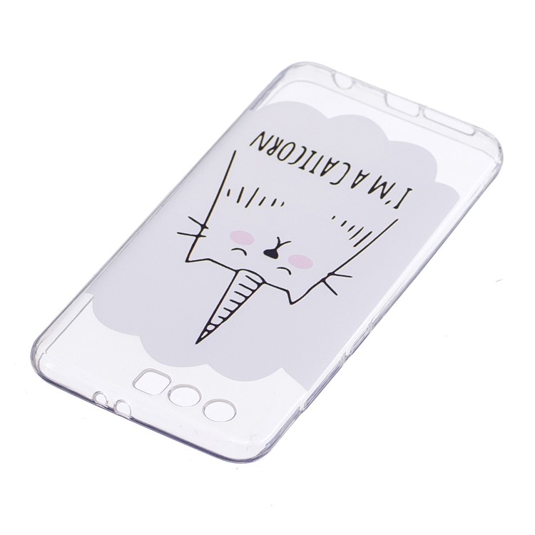 Für Huawei Ehre 9 Gemusterten Flexiblen TPU Mobile Casing Zubehör - Cartoon-Muster-3
