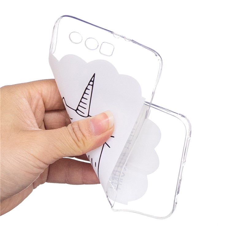 Für Huawei Ehre 9 Gemusterten Flexiblen TPU Mobile Casing Zubehör - Cartoon-Muster-4