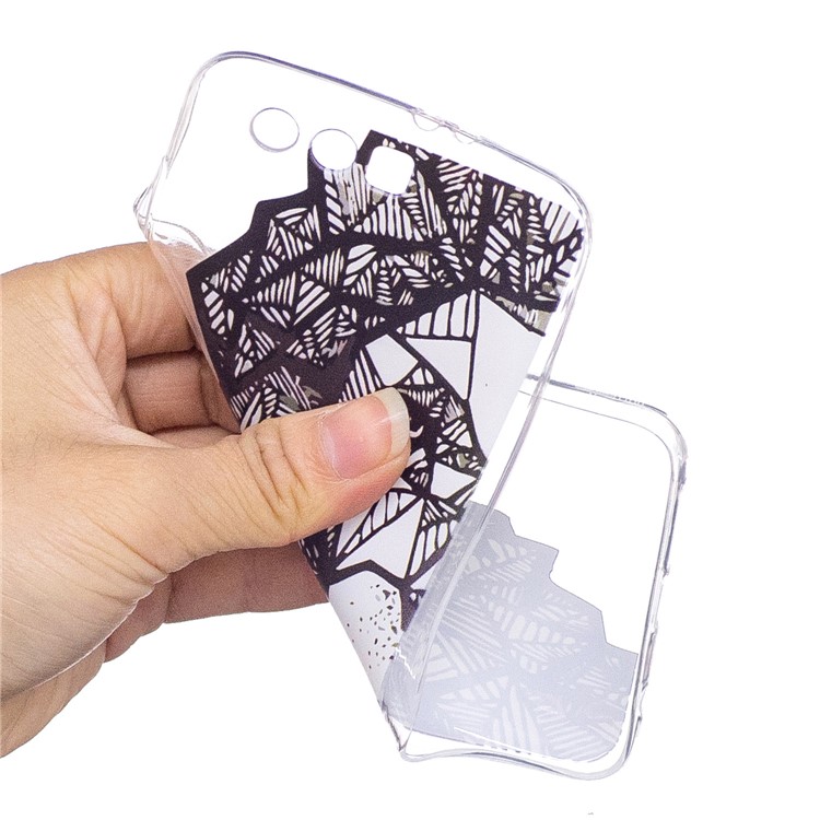 Pattern Printing Flexible TPU Phone Protective Casing for Huawei Honor 9 - Animal Pattern-4