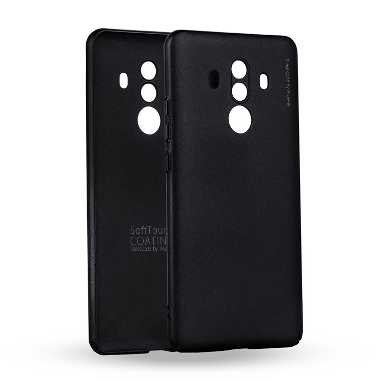 X-LEVEL Knight Series Matte Hard PC Back Phone Case for Huawei Mate 10 Pro - Black-3