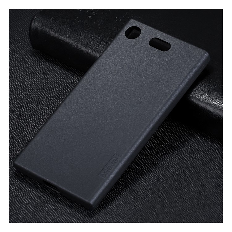 X-LEVEL Guardian Series for Sony Xperia XZ1 Matte TPU Mobile Phone Casing - Black-1