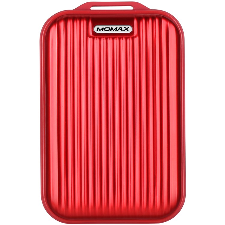 MOMAX iPower Go mini3 Traveling Case 10000mAh Dual USB Battery Charger with Quick Charge 3.0 - Red-2