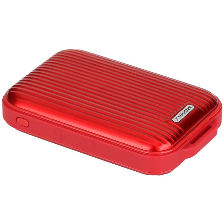 MOMAX iPower Go mini3 Traveling Case 10000mAh Dual USB Battery Charger with Quick Charge 3.0 - Red-7