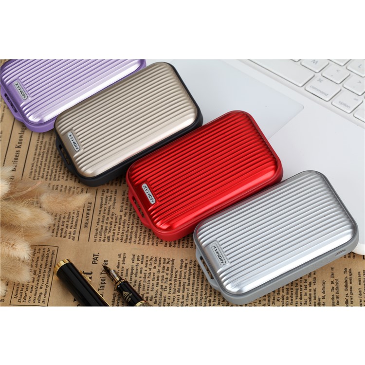 MOMAX iPower Go mini3 Traveling Case Quick Charge 3.0 10000mAh Dual USB Power Bank - Gold Color-15
