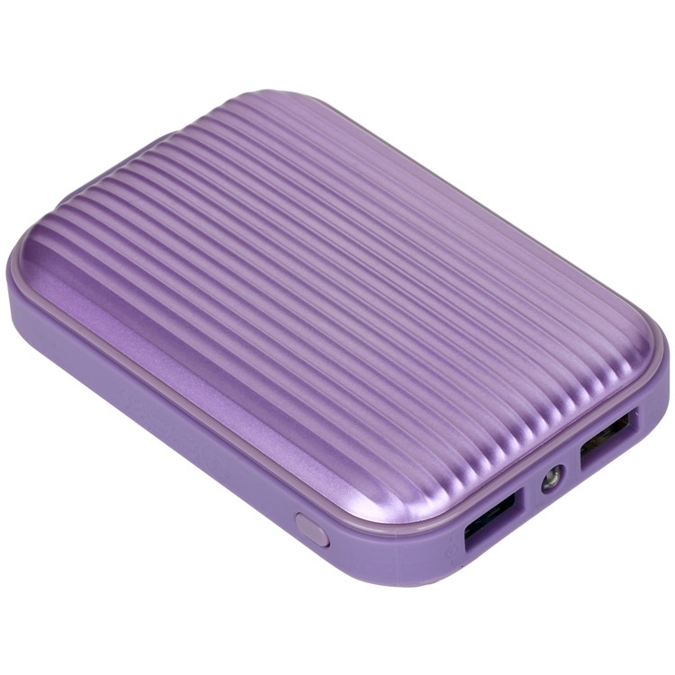 MOMAX iPower Go mini3 Traveling Case Quick Charge 3.0 10000mAh External Battery Charger - Purple-6