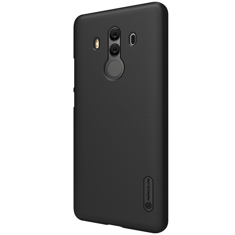 NILLKIN for Huawei Mate 10 Pro Super Frosted Shield PC Hard Case + Screen Film - Black-4